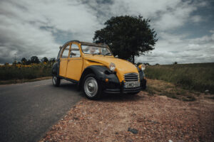 Citroën 2CV auta do ślubu na wynajem Citroën 2CV