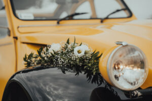 Citroën 2CV lampa auta do ślubu